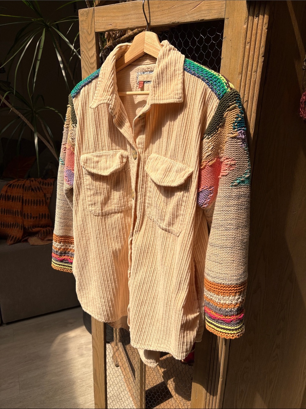 Anthropologie Pilcro Easygoing Corduroy Shirt Jacket - Picture 5 of 13